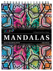 ColorIt Mandalas To Color, Volume IX Coloring Book for Adults Illustrated By Terbit Basuki