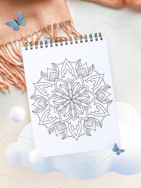 Mindfulness Coloring Book for Adults: 50 Beautiful & Amazing Patterns to  Color - A Variety of Relaxing Mandala Style Floral Designs