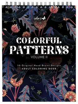 ColorIt Colorful Patterns, Volume II Adult Coloring Book Illustrated By Terbit Basuki