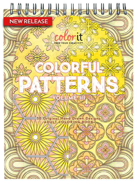 ColorIt Colorful Patterns, Volume III Illustrated By Terbit Basuki
