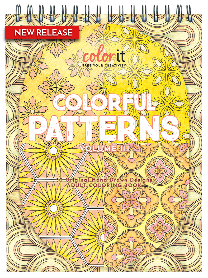 ColorIt Colorful Patterns, Volume III Illustrated By Terbit Basuki