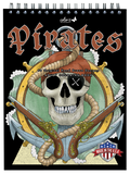 ColorIt Pirates Coloring Book for Adults - Front Cover