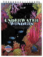 ColorIt Underwater Wonders Adult Coloring Book - Front Book Cover