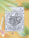 ColorIt Zentangle Coloring Book for Adults Illustrated By Terbit Basuki