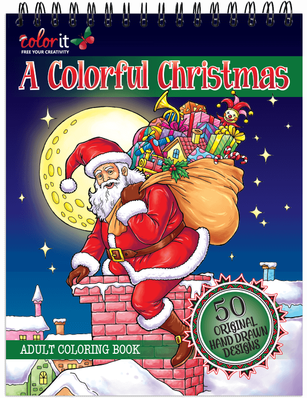 A Colorful Christmas Illustrated By Hasby Mubarok