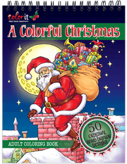 A Colorful Christmas Illustrated By Hasby Mubarok