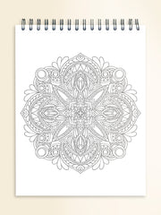 ColorIt Mandalas to Color Volume 6 adult coloring book - mandalas adult coloring books - sample illustration 1
