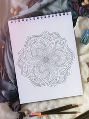 ColorIt Mandalas to Color, Volume VIII Coloring Book for Adults Illustrated By Terbit Basuki