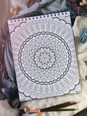 ColorIt Mandalas to Color, Volume VIII Coloring Book for Adults Illustrated By Terbit Basuki