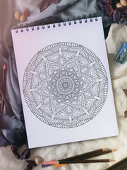 ColorIt Mandalas to Color, Volume VIII Coloring Book for Adults Illustrated By Terbit Basuki