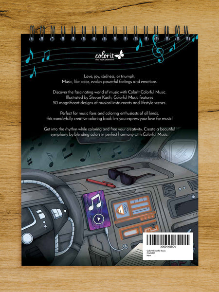MUSICAL MARKERS VOL.1 - DIGITAL DOWNLOAD COLORING BOOK – Musical Markers