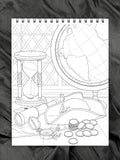 ColorIt Pirates Coloring Book for Adults- Pirate Gear- Coloring Page