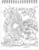Colorful Dragons Illustrated By Stevan Kasih