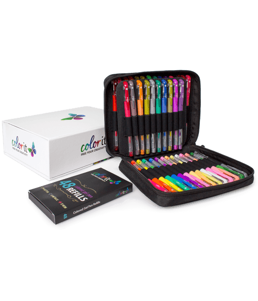 Case of best sale gel pens