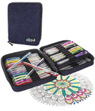 48 GLITTER Gel Pen Set, 48 Ink Refills, Travel Case & Gift Box