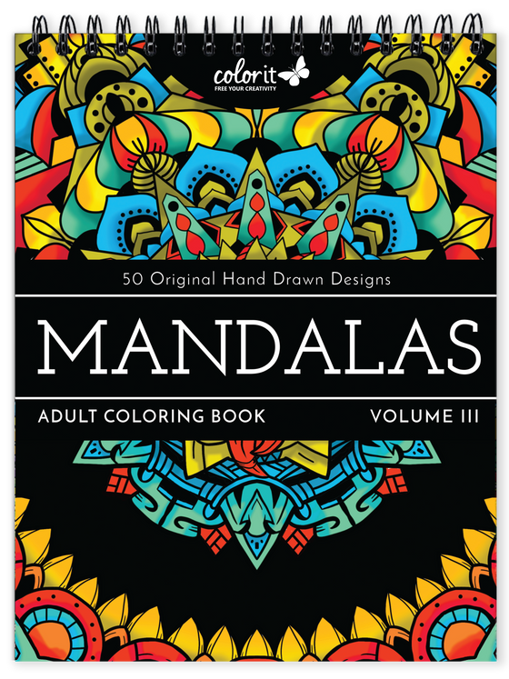 ColorIt Mandalas To Color, Volume III Coloring Book for Adults by Jackielou Pareja and Patrick Bucoy