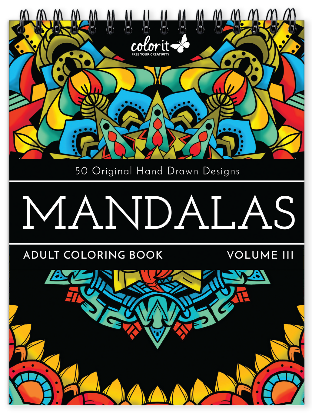 Mandalas To Color Volume 3 Illustrated by Jackielou Pareja and Patrick Bucoy