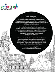 Around The World In 50 Pages Illustrated By Hasby Mubarok