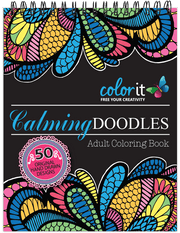 Calming Doodles Volume 1 Illustrated by Virginia Falkinburg
