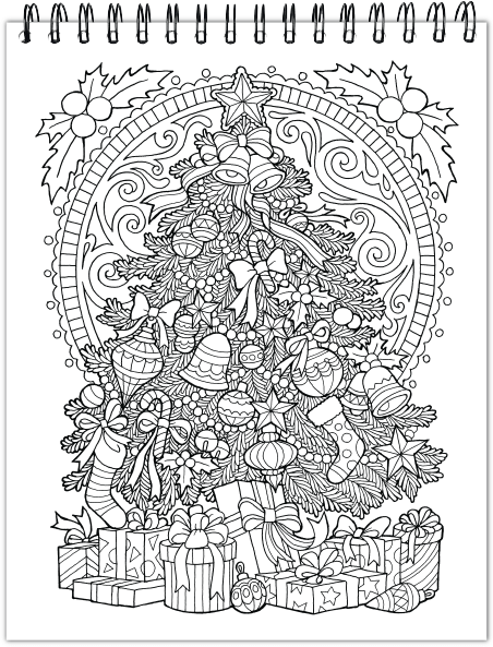 A Colorful Christmas Illustrated By Hasby Mubarok