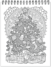 A Colorful Christmas Illustrated By Hasby Mubarok