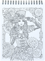 Colorful World of Steampunk Illustrated By Hasby Mubarok