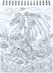 Colorful World of Steampunk Illustrated By Hasby Mubarok
