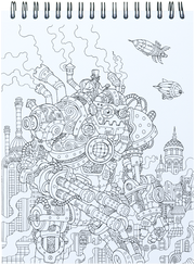 Colorful World of Steampunk Illustrated By Hasby Mubarok