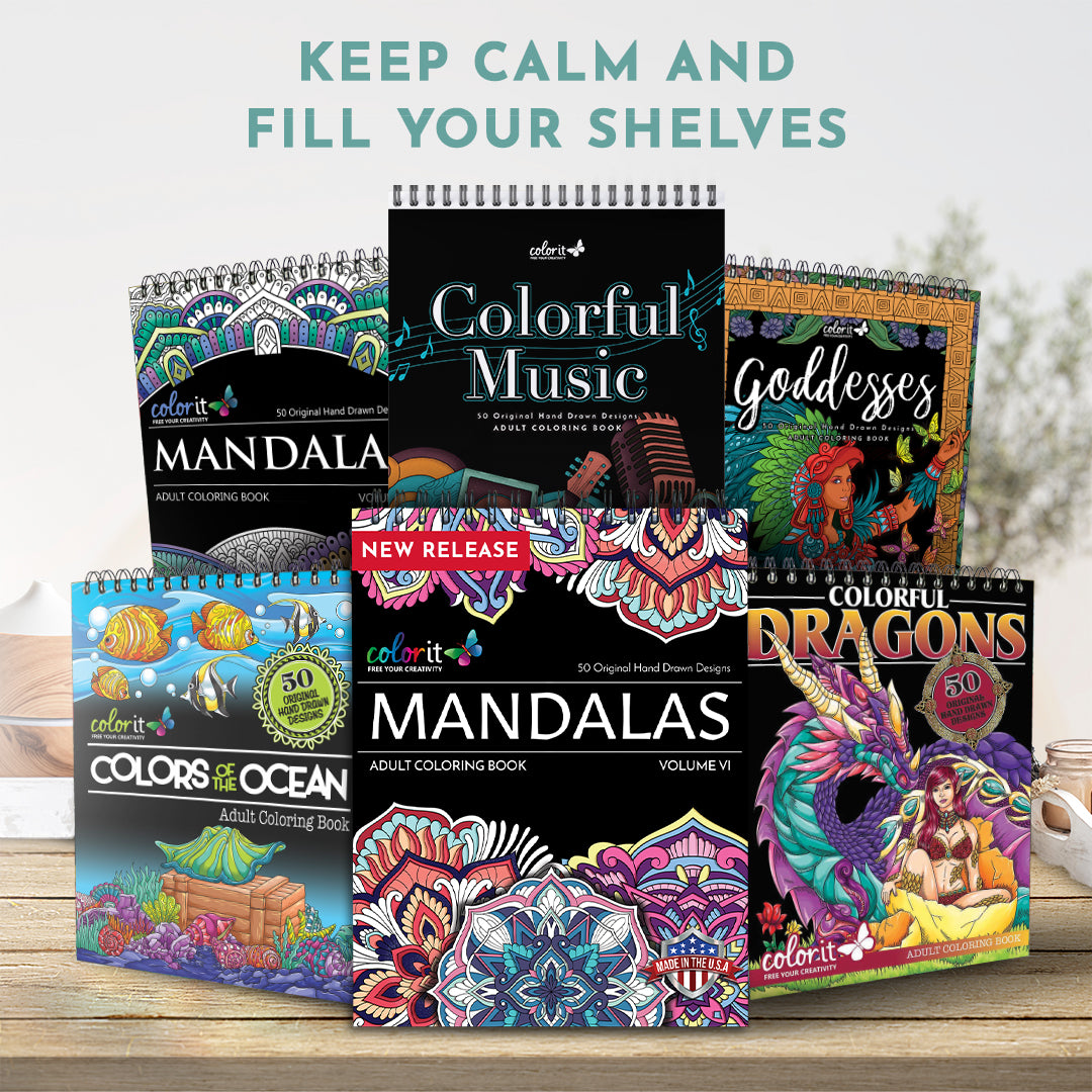 Mandalas 6 + The Books Bundle