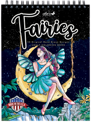 Fairies Coloring Book for Adults by Terbit Basuki