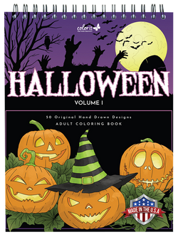Halloween Coloring Book for Adults by Patrick Bucoy