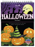 Halloween Coloring Book for Adults by Patrick Bucoy