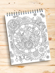 ColorIt Colors of Inspiration Volume 2 - Inspirational Quotes and Positive Affirmations - Inspirational Coloring Page - All We Have is Now