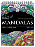 ColorIt Mandalas To Color, Volume IV Coloring Book for Adults by Terbit Basuki