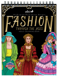 colorit fashion through the ages coloring book for adults