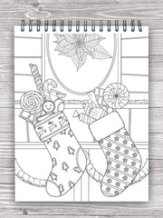 holiday design colorit desserts coloring book
