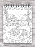 colorit delightful desserts and sweet treats adult coloring book