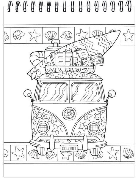 ColorIt Colorful Music Coloring Book for Adults Illustrated by Stevan Kasih