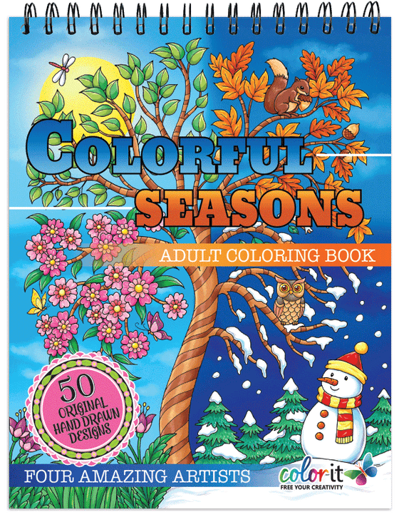 Colorful Seasons Illustrated by Hasby Mubarok, Terbit Basuki, Ivan Gatarić and Stevan Kasih