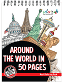 ColorIt Travel Bundle - Traveling Doodles, Around The World
