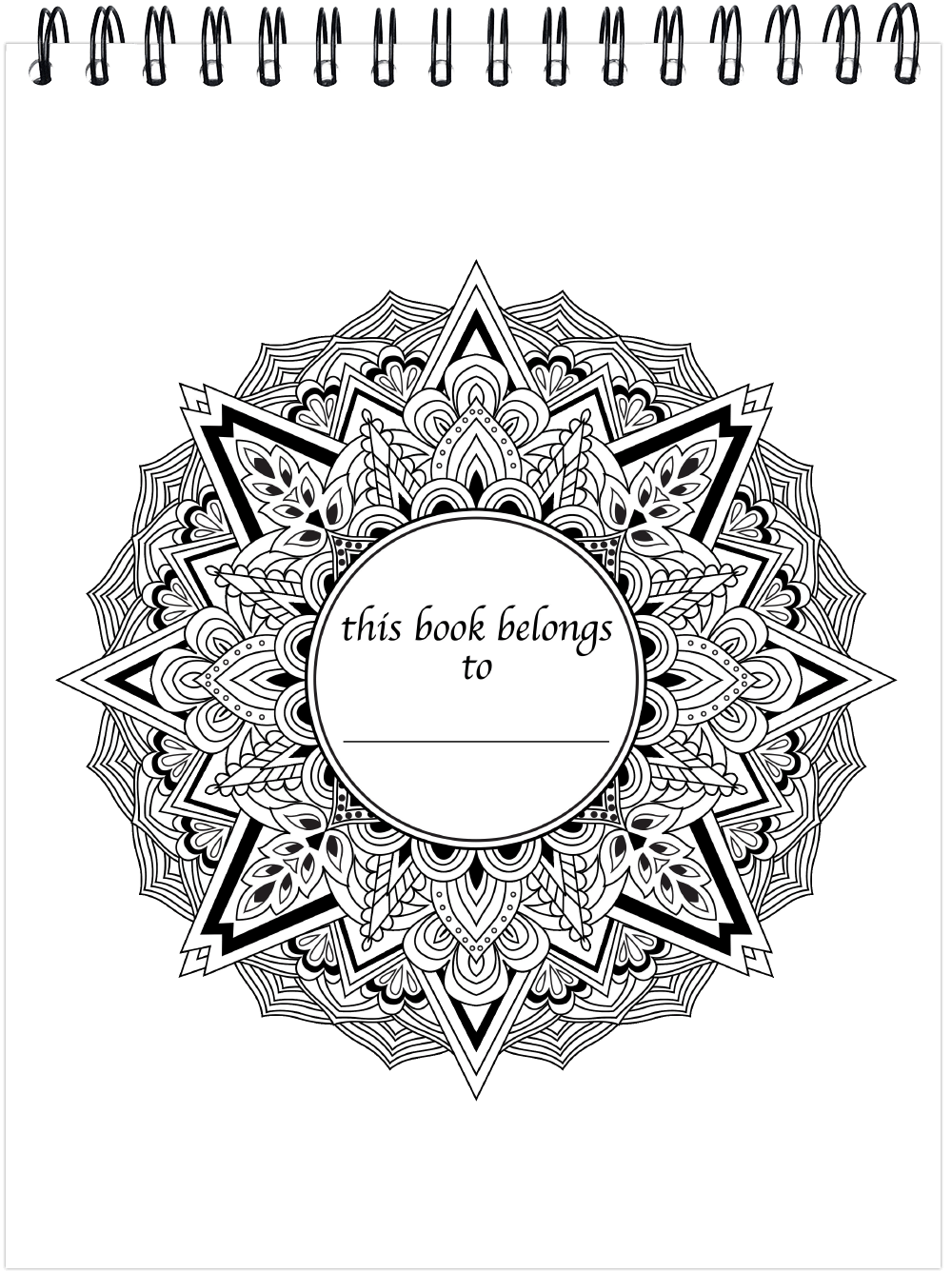 ColorIt Mandalas To Color, Volume I Coloring Book for Adults by Terbit Basuki