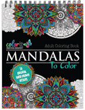 ColorIt Essential Variety Pack Doodles, Mandalas, Animals