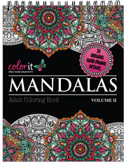 ColorIt Mandalas To Color, Volume II Coloring Book for Adults by Terbit Basuki
