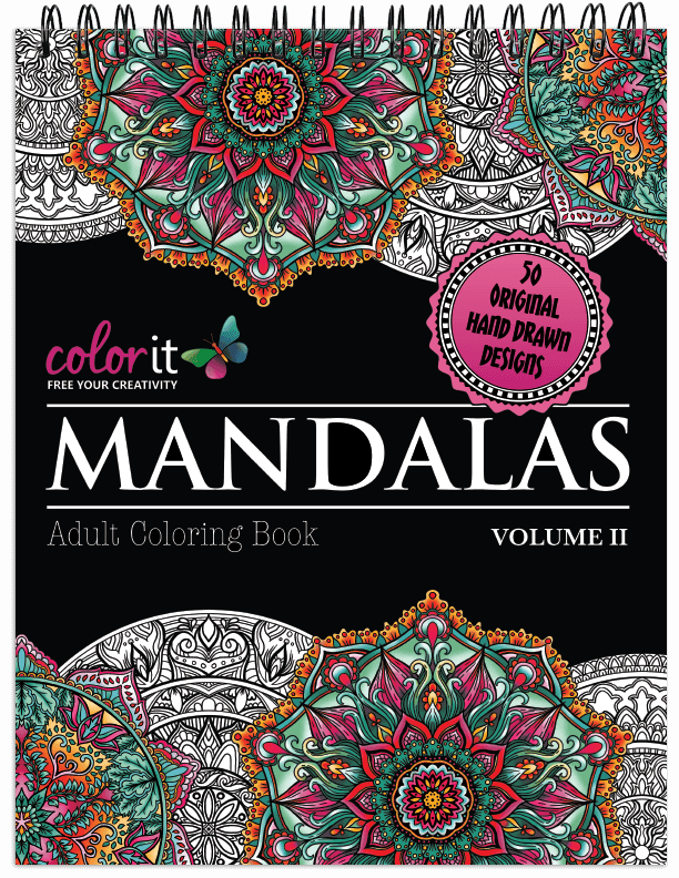 Mandalas To Color Volume 2 Illustrated By Terbit Basuki