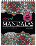 ColorIt Mandalas To Color, Volume II Coloring Book for Adults by Terbit Basuki