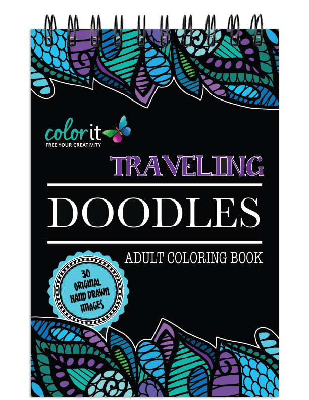 Colorful Quilts Adult Coloring Book - Features 50 Original Hand Drawn  Designs Printed on Artist Quality Paper, Hardback Covers, Spiral Binding,  Perforated Pages, Bonus Blotter by ColorIt