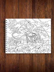 colorit colorful dragons volume 2 dragon drawing