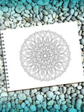 ColorIt Mandalas To Color Vol. 5 Coloring Book for Adults  - Mandala Coloring Page - Circle Mandala