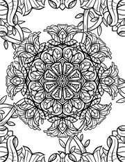 ColorIt Mandalas To Color, Volume III Coloring Book for Adults by Jackielou Pareja and Patrick Bucoy