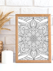 colorit mandalas to color volume 4 coloring book for adults, mandala design, innovative mandala coloring page